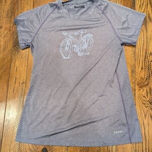 Women's Gray Short Sleeve Tee